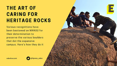Rocks and how they preserve them | (Pic: MANUU and Edexlive)