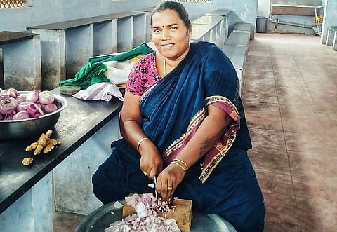 Shyamala at work