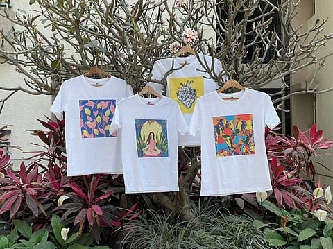 Those T-shirts though | (Pic: Malavika and Vidhi)