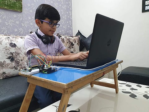 Hiten Gautam | Pic: Modern Public School