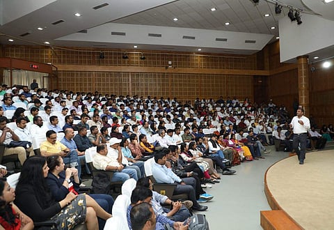 IIMB Auditorium in the pre-COVID times (Picture: Edexlive)