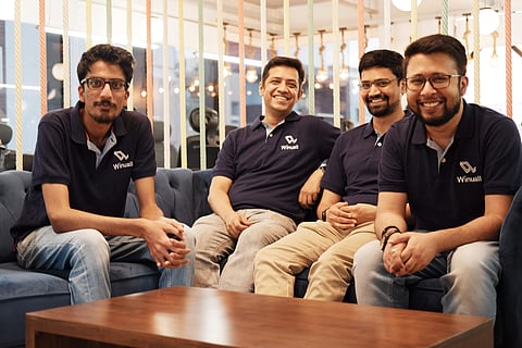 WINNER WINNER: The team behind Winuall