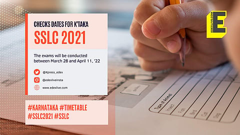 Karnataka releases SSLC 2022 final exam timetable. Check all the dates here