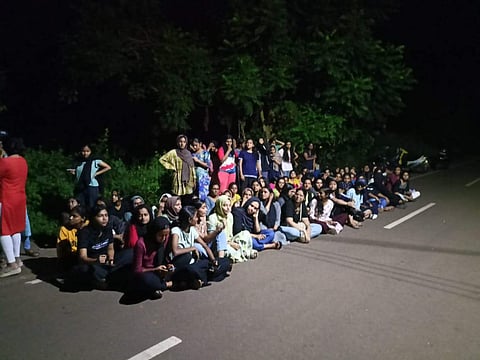 Image from the protest | Pic: Sourced