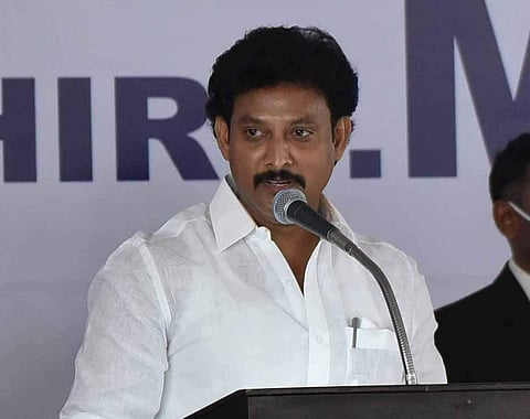 File photo of Anbil Mahesh Poyyamozhi | (Pic: Express)