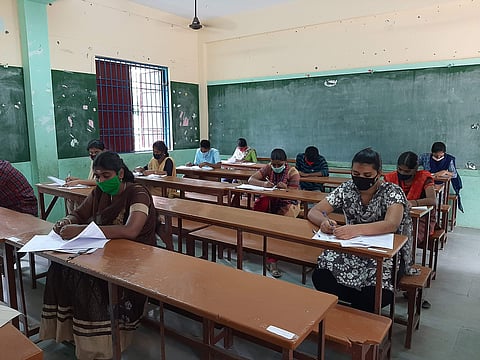 Students attending exam | Image for representational purpose only | (Pic: Express)