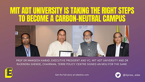Picture from the MoU signing ceremony | (Pic: MIT ADT University and EdexLive)