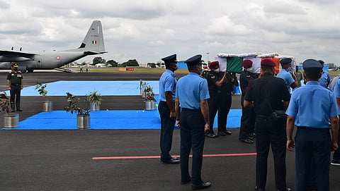 Officers from IAF | (Pic: Express)