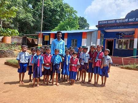 The school at Waghbandh | Pic: TNIE