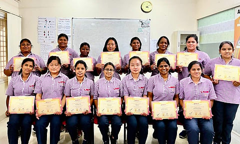 Certification and send off of 15 students under TITP | Pic: Sourced