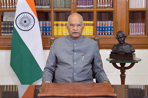 File photo of the President of India | (Pic: PTI)