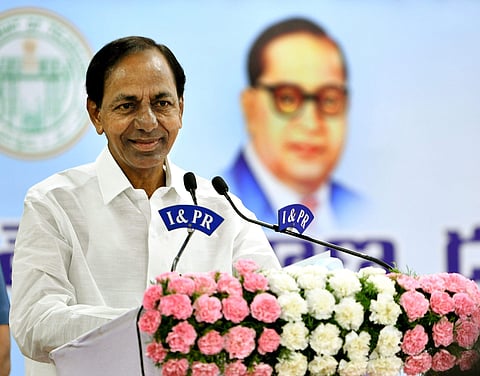 File photo of CM KCR | (Pic: Express)