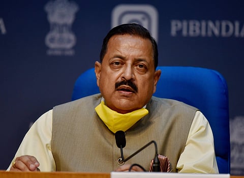 File photo of Union Minister of State for Personnel Jitendra Singh | (Pic: PTI)