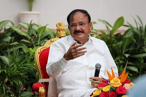 The Vice President was addressing a gathering | Pic: EdexLive