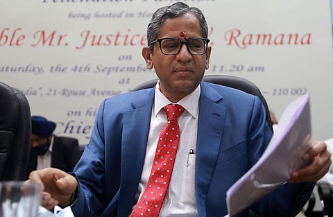 CJI NV Ramana | (Pic: Express)