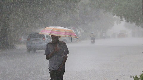 Rains in city image for representational purpose only | (Pic: Express)