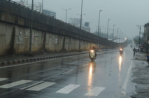 Rains in city image for representational purpose only | (Pic: Express)