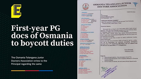 This is what they say in the letter | (Pic: JUDA and EdexLive)