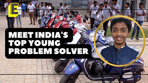 Here's how he became India’s Top Young Problem Solver had to say | (Pic: HCL Jigsaw and EdexLive)