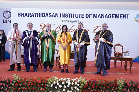 Glimpse of the 31 st Graduation  Day at  Bharathidasan Institute of Management | Pic: Bharathidasan Institute of Management