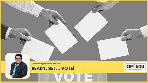 Ready, Set... Vote! (Pic: EdexLive)
