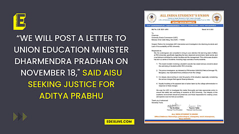 Here's what the letter says | (Pic: EdexLive + Sourced)