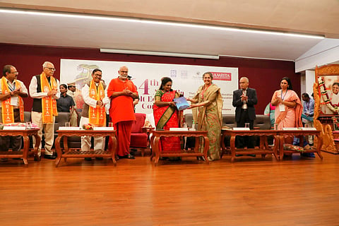 At the conference | (Pic: Amrita Vishwa Vidyapeetham)