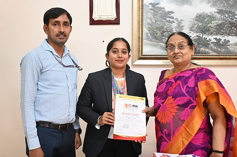 Bhoomika C Gowda | (Pic: CMR University)