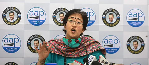 Picture of Minister Atishi  | (Credit: Express)
