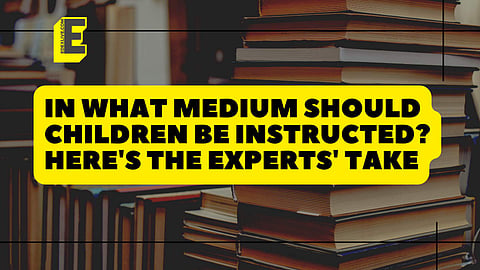 In what medium should children be instructed? Here's the experts' take | (Pic: EdexLive)
