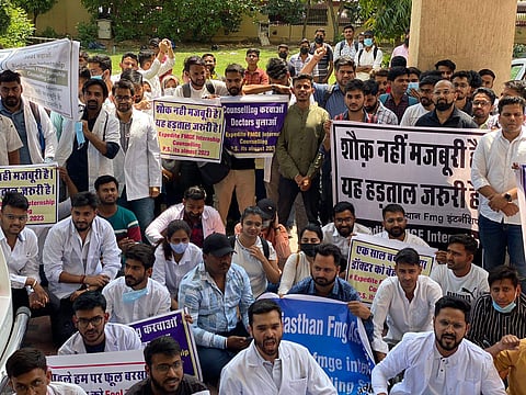 Students protesting | (Pic: Sourced)
