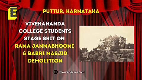 Karnataka: Puttur college students stage Ram Janmabhoomi skit; row erupts
