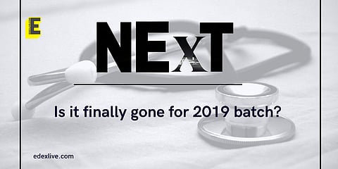 Is NExT finally gone for 2019 batch? | (Pic: EdexLive)