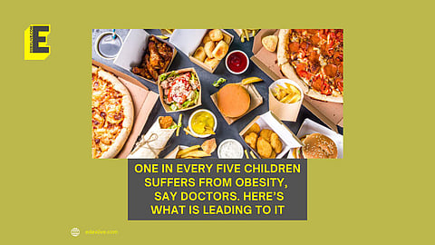 One in every five children suffers from obesity,   say doctors. Here’s what is leading to it | (Pic: EdexLive)