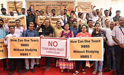 A picture from Gratitude Gathering at Jantar Mantar