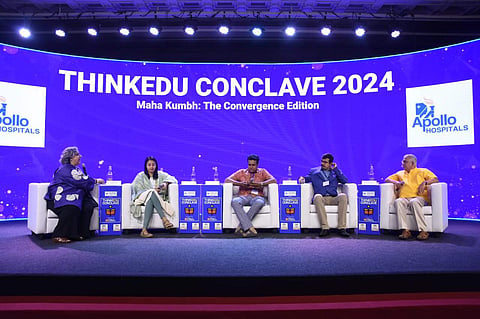 Visuals from the event | (Picture: TNIE)