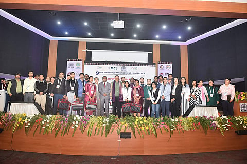 At the conference | (Pic: IIM Sambhalpur)