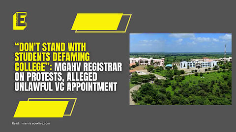 MGAHV registrar speaks up | (Pic: MGAHV + EdexLive)