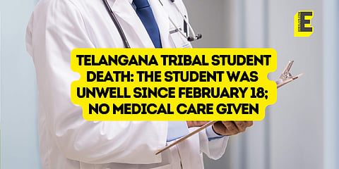 This is the update on Telangana tribal student's death | (Pic: EdexLive)