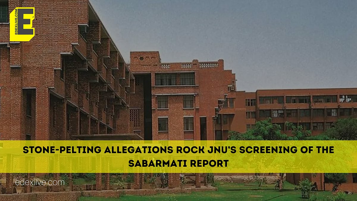 Stone-pelting allegations rock JNU’s screening of The Sabarmati Report