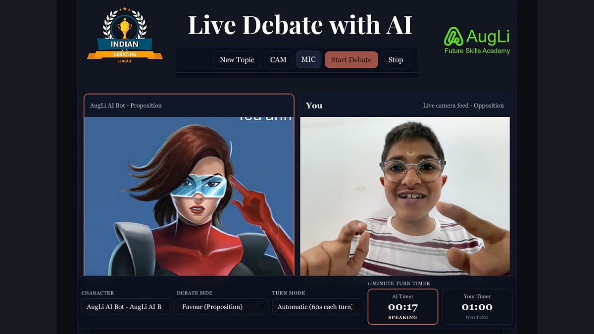 India’s First Student AI Debater Launched at IIT Delhi