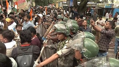 Jharkhand students continue march to Assembly; BJP leaders detained, barricades breached