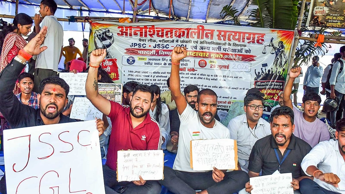 Jharkhand job exam stir: Students to take out 'Tiranga Yatra' on Aug 15