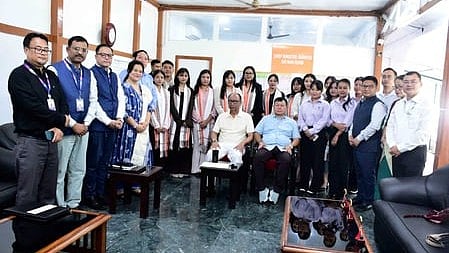 Manipur CM flags off 16 youths for overseas skill training, jobs in Japan