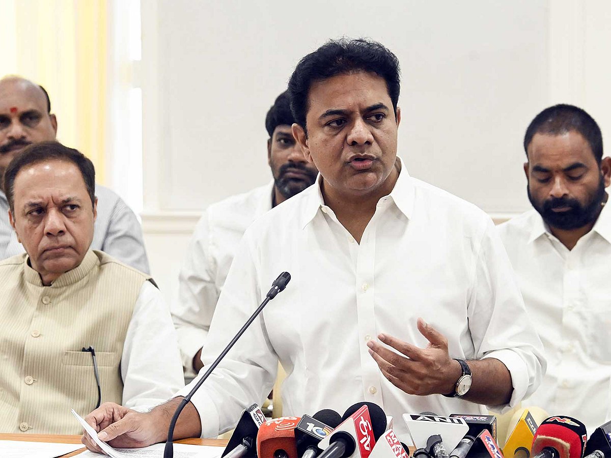 OP Jindal Global University hosts BRS Leader KTR for public lecture