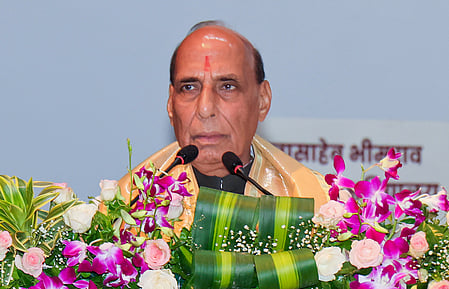 Rajnath Singh urges university graduates to drop grammar of anarchy and choose constitutional routes
