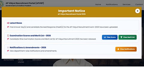 Sin List.pdf AP AEE Merit List 2026 Released: PDF download link activated