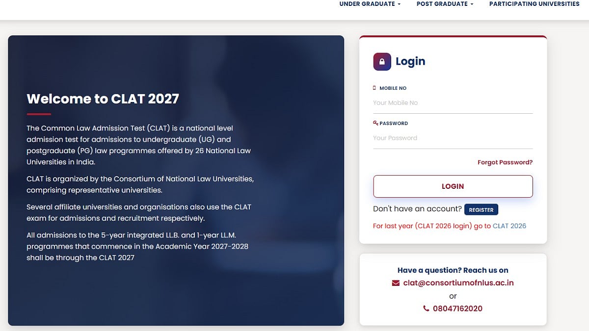 CLAT 2027 Registration Closes October 31: Fees, Exam Date