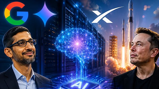 AI দৌড়ে মাস্কের সাহায্য নেবে গুগল! মাসে ৭,৮০০ কোটির চুক্তিতে চমক