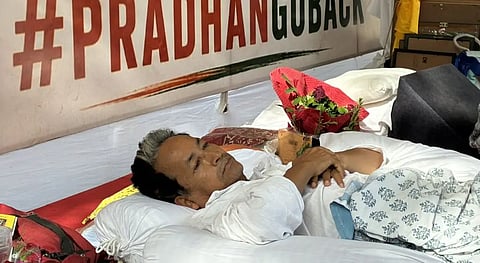 অনশনের ১৯তম দিনেও অনড় ওয়াংচুকের মুখে সংসদ অভিযানের ডাক | EiSamay